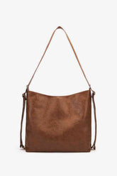 Large PU Leather Crossbody Bag