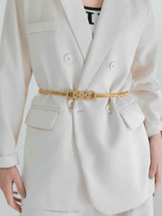 Knot Buckle Metal Belt